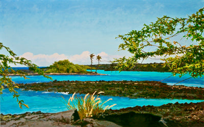 Kiawe at Kiholo Bay by Peter Loftus - Tiffany's Art Agency - Peter Loftus