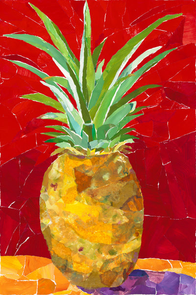 Love Pineapple by Mary Spears - Tiffany's Art Agency - Mary Spears