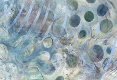 Lunar Tide Pool Waves by Kristie Fujiyama Kosmides - Tiffany's Art Agency - Kristie Kosmides