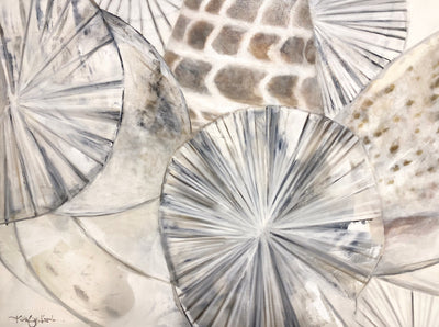 White Opihi Shells by Kristie Kosmides - Tiffany's Art Agency - Kristie Kosmides